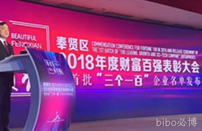 再接再厉，再创佳绩丨bibo必博电子荣获奉贤区百强企业